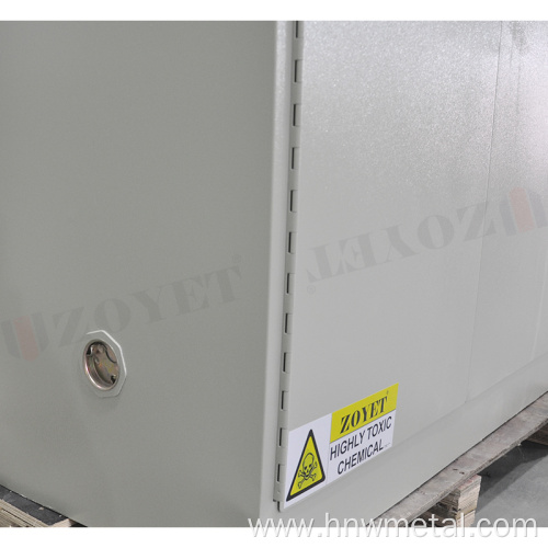 90G fireproof industrial Toxic Safety Storage Cabinet